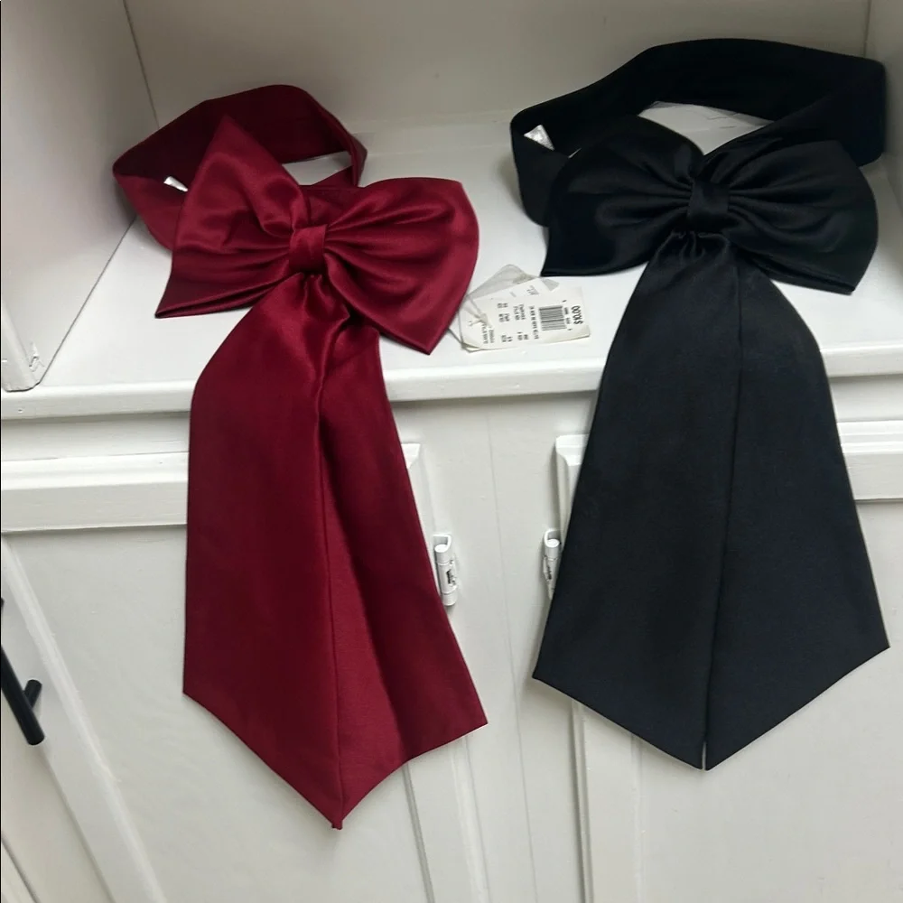 NWT-Davis’s Bridal-Elegant Black Sash